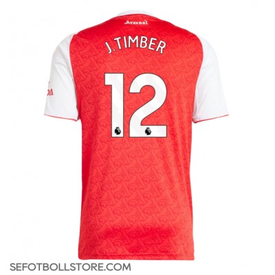 Arsenal Jurrien Timber #12 Replika Hemmatröja 2025-26 Kortärmad Arsenal Jurrien Timber #12 Replika Hemmatröja 2025-26 Kortärmad